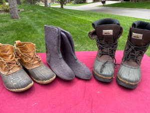 lot 241 image: L.L.Bean & Creekside Boots--Size 11