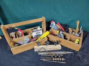 lot 95 image: Assortment of Tools & Organizing Boxes