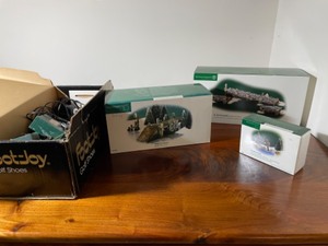 lot 165 image: On The Boardwalk, Wooden Pier, Fly Casting Figure From Dept 56