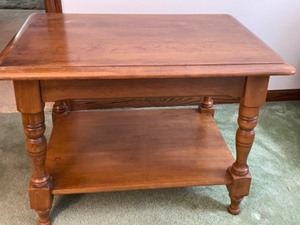 lot 83A image: Maple End Table or Night Stand