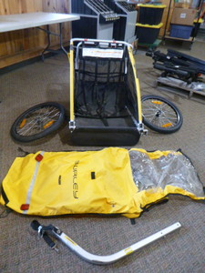 lot 64 image: Burley Bicycle Trailer for Kids