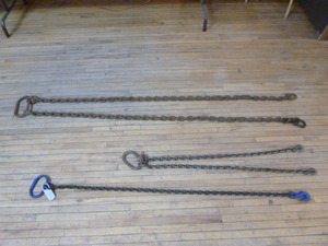 lot 140 image: 3 Rigging Chains