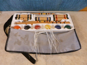 lot 171 image: Sportscraft Croquet Set