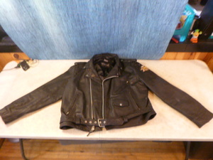 lot 182 image: Wilson Leather Jacket