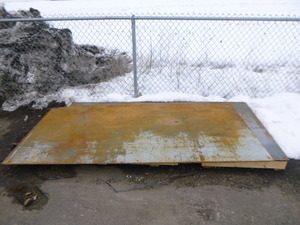 lot 3 image: 6 Sheets of Steel