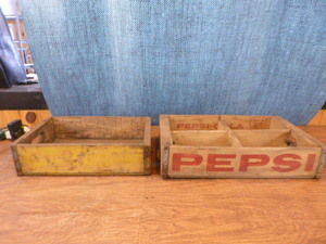 lot 298 image: 2 Vintage Crates