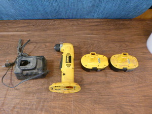 lot 150 image: DeWalt Right Angle DrillDriver