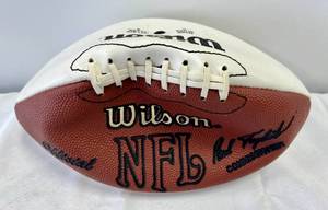 lot 44 image: New Official NFL Wilson Football