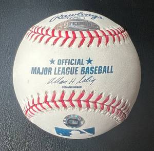 lot 17A image: Johan Santana Signed Baseball with Steiner and MLB COA - Rawlings Official Selig Baseball - Minnesota Twins