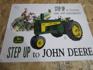 John Deere Metal Sign