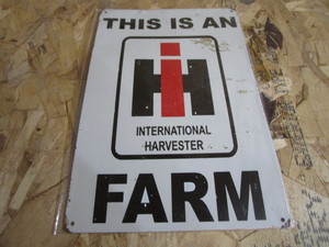 IH Farm Sign
