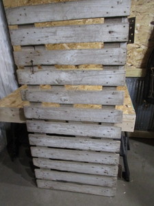 Primitive Corn Crib Door