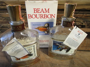 Beam Bourbon Bottles - Duck Stamps 3rd Issue