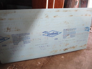 Four Sheets Styrofoam Insulation