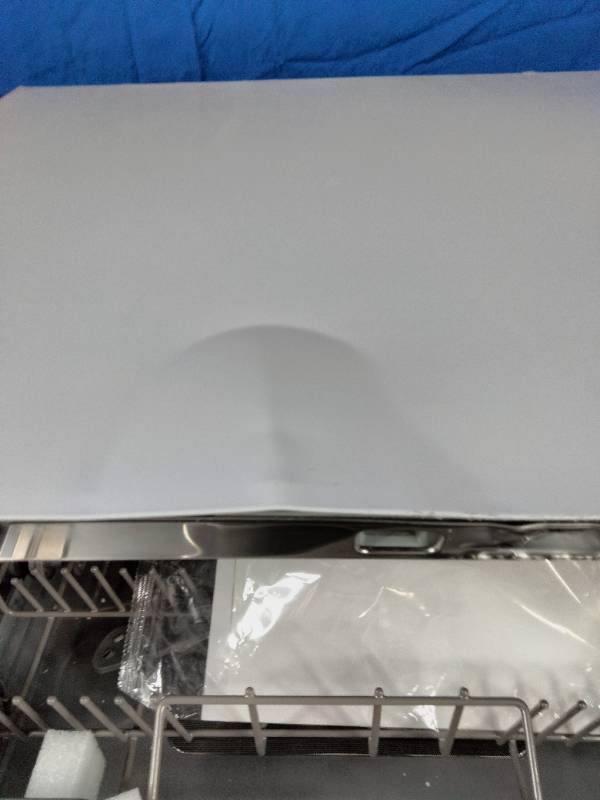 SPT Countertop Dishwasher with Delay Start - White