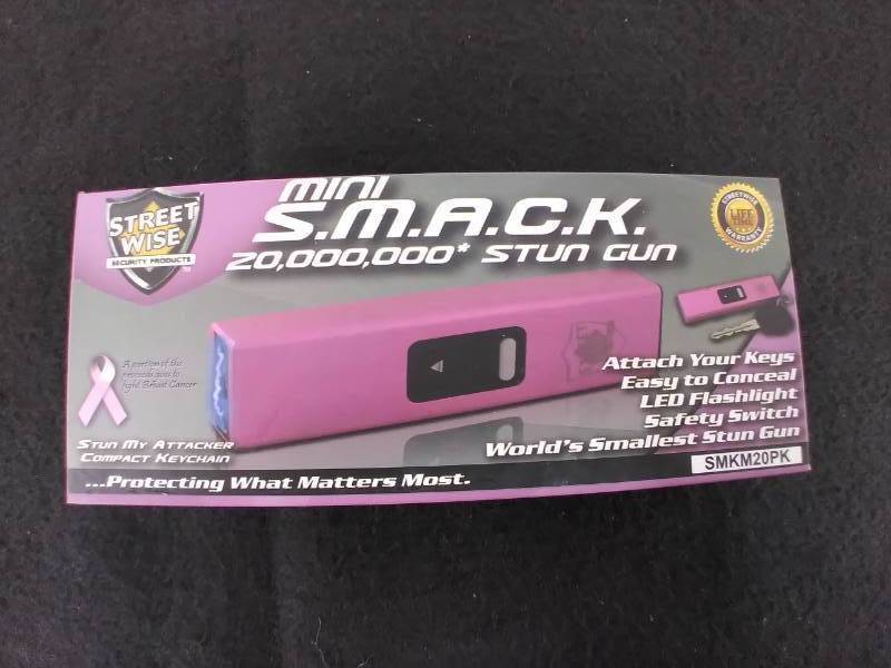 New Streetwise Mini SMACK 20,000,000 Stun Gun - Pink