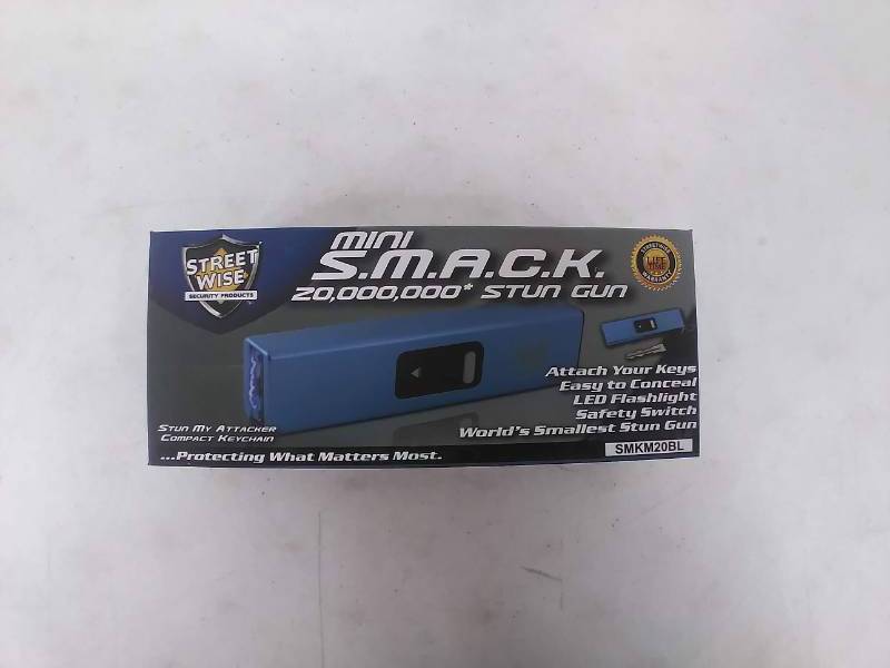 New Streetwise Mini SMACK 20,000,000 Stun Gun - Blue