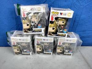 (5) New Funko Pop Heroes Death Metal Wonder Woman Figurines
