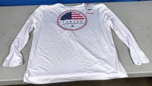 New Hurley Mens White Long Sleeve Sunshirt - Size XL
