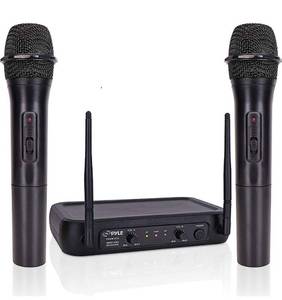 lot 3 image: Pyle PDWM2135 VHF Fixed Frequency Wireless Microphone System Adjustable Volume 068888758307