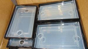 lot 88 image: Kuject Large Shoe Organizers Storage Boxes for Closet, 12 Pack ,Black