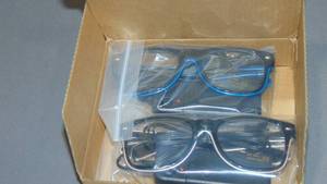 lot 152 image: YouRfocus   Led Light up Glasses 2 Pack  Neon Glasses  (Blue  Pink)