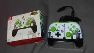 lot 176 image: PDP Rematch Wired Controller for Nintendo Switch (Super Mario Retro)