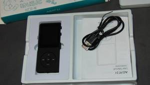 lot 185 image: AGPTEK A02S 16GB MP3 Player with FM Radio, Voice Recorder, 70 Hours Playback MP3 Player with FM Radio,