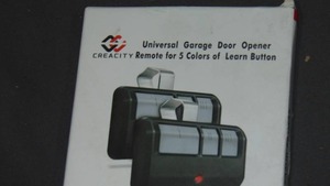 lot 186 image: CreaCity 2 for Chamberlain Lift Master Craftsman Garage Door Opener Remote 893LM 893Max 971LM Universal