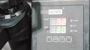 lot 245 image: VIVOHOME  Combo Multifunctional Swing Away Clamshell Printing  T-Shirt Hat Cap Mug Plate 12 x 15 For Repair Handle Problem