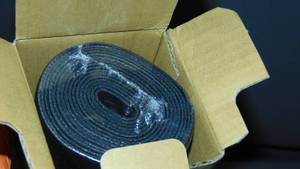lot 248 image: Husky 18 in. x 100 in. Black Premium Solid Drawer Liner