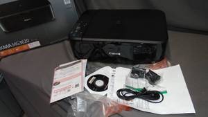 lot 253 image: Canon Pixma MG3620 Wireless All-In-One Color Inkjet Printer with Mobile and Tablet Printing, Black