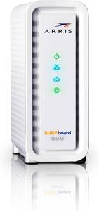 lot 85 image: ARRIS  Surfboard  SB6183 Cable Modem, White 612572204009