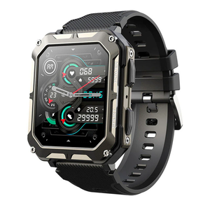 lot 115 image: C20 PRO Waterproof Smart Watch Rugged Men Android IOS Bluetooth Fitness Tracker