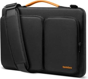 lot 121 image: Tomtoc 360° Protective Laptop Shoulder Bag for 15.6 Inch Laptop, Fit Acer Aspire 357, HP Pavilion 15.6, Dell InspironXPS, ASUS ROGTUF, Lenovo ThinkPad LETPV, Waterproof Accessory Case