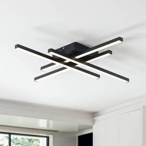 lot 140 image: 22 Modern Ceiling Light Semi Flush Mount Fixture with Remote Control