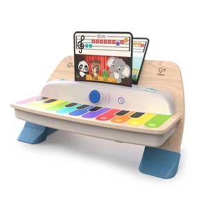 lot 231 image: Baby Einstein Together in Tune Piano & Guitar Bundle, Safe Wireless Wooden Musical Toddler Toys, Magic Touch, 6 Months