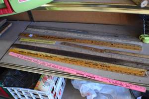 Vintage Wood Yard Sticks