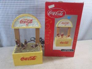 (EC1) Coca-Cola Vintage Window Fountain with Box - Untested