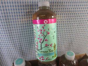(B-1) 10 Large Bottles Arizona Green Tea with Ginseng and Honey 34oz Bottles Best by June 2025