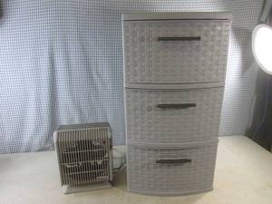 (CS) Sterilite 3-Drawer Organizer and Holmes Heater