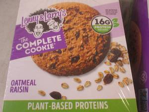 (B-1) 2 Boxes of 12 Large Lenny &amp Larrys Oatmeal Raisin Cookies Past Date