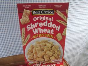 (EC2) 8 Boxes of Shredded Wheat Bite Size Cereal 16.4oz Past Date