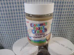 (B-3) 6 Jars Cinnamon Toast Crunch Creamy Cinnamon Spread 10oz Jars Best by Feb 2024