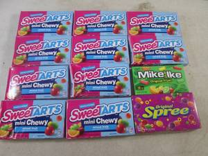 (B-3) 12 Boxes of Candy Best by Sept 2024