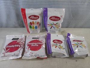 (B-3) 6 Bags of Assorted Candy Past Date