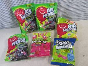 (B-3) 6 Bags of Candy In and Out of Date