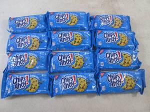 (B-3) 12 Packs of Chips Ahoy Cookies Past Date