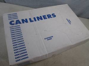 (BR3) Box of 250 Can Liners 33 Gallon 33 x 39 Clear 0.65 Mil
