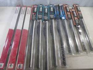 (F-3) 12 Assorted Windshield Wipers